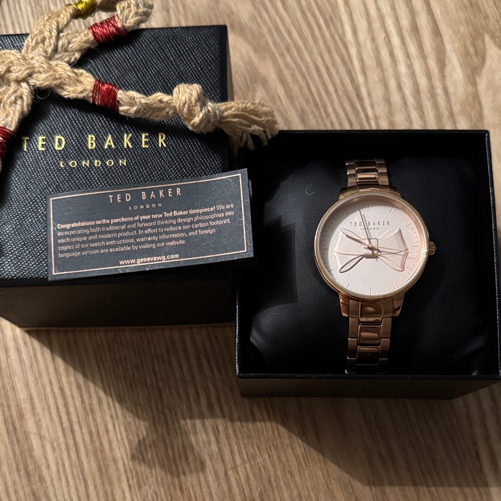 Ted Baker Rose Gold Timepiece